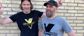 Musikgruppen Gåspennan besökte Bureskolan
