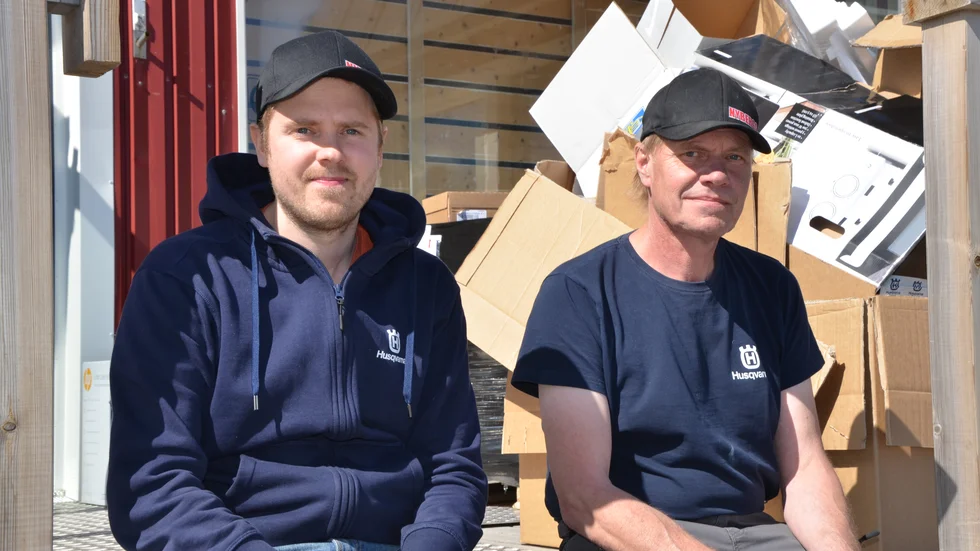"Jag tror att det här i slutändan har gjort oss mer sammansvetsade" säger Andreas Nyberg efter branden till pappa Kenneth Nyberg.