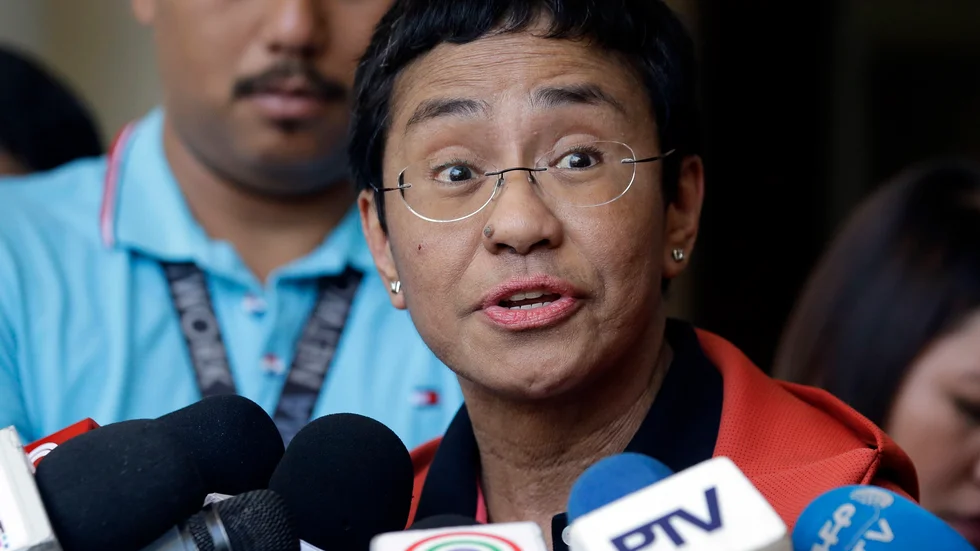 Maria Ressa. Arkivbild.