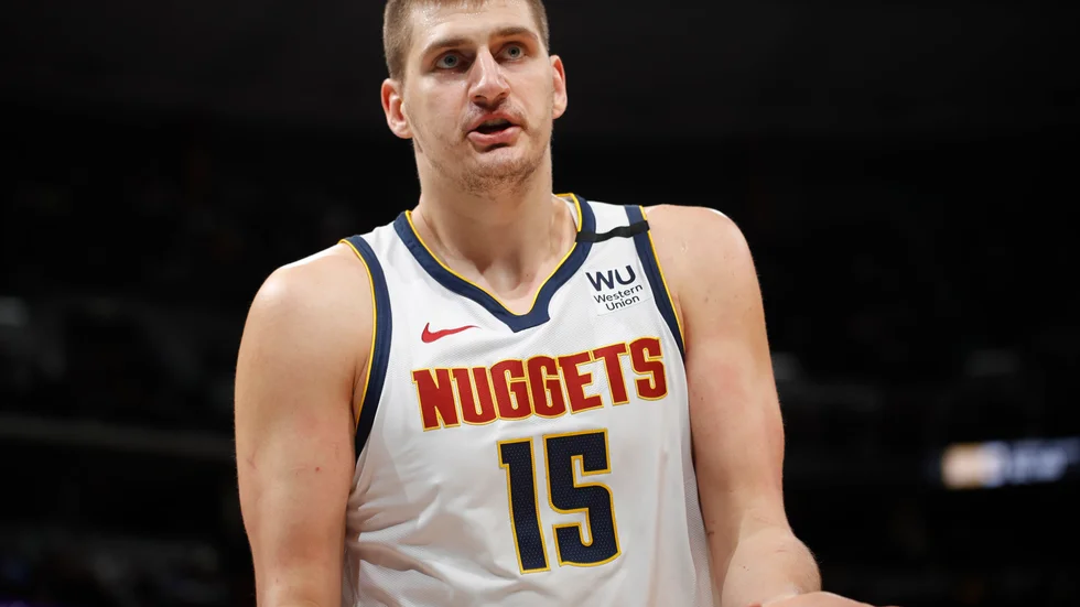 Denver Nuggets Nikola Jokic. Arkivbild.