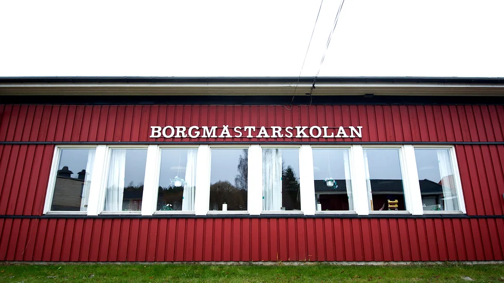 Eleverna på Borgmästarskolan flyttas troligen till moduler vid Tunaskolan vid årsskiftet.
