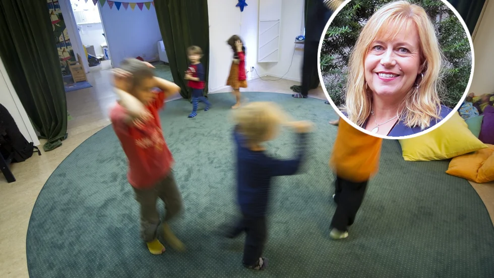 Bidraget från Skolverket delas ut till 35 förskolor i Eskilstuna kommun. "Det här är ett välkommet beslut och tillskott," säger Tina Persson, som är skolchef för förskolan i Eskilstuna kommun.
