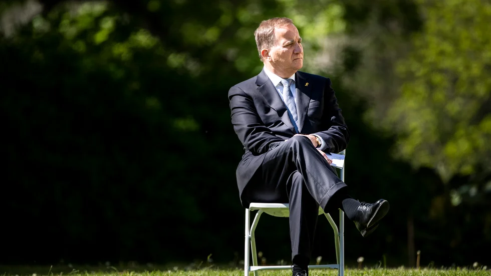 Stefan Löfven, statsminister (S). 