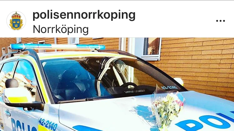 Nu finns Norrköpingspolisen även på Instagram.