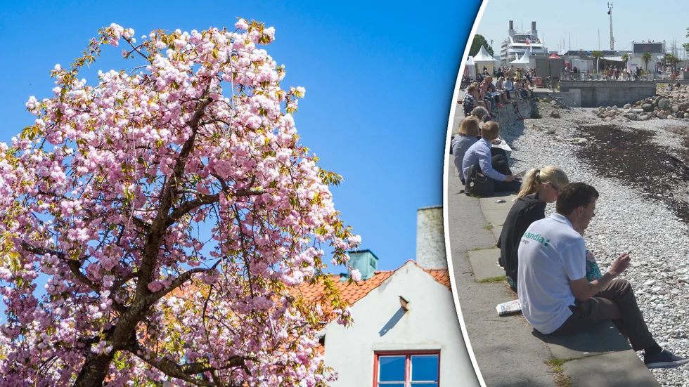 Det blir varmt på måndagen. Enligt SMHI kan det rent av bli ett nytt rekord för i år.