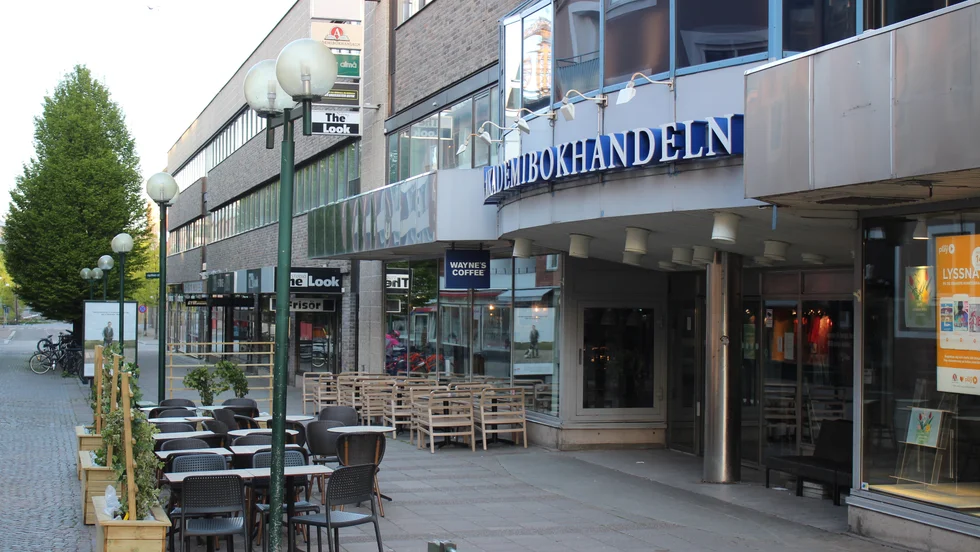Akademibokhandeln på Nygatan i Linköping har varit stängd sedan början av april.