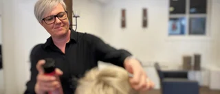 Det är lugnare på frisörsalongerna i coronatider