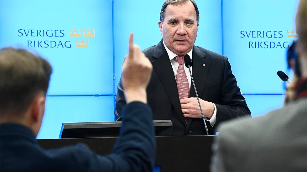 Stefan Löfven.
