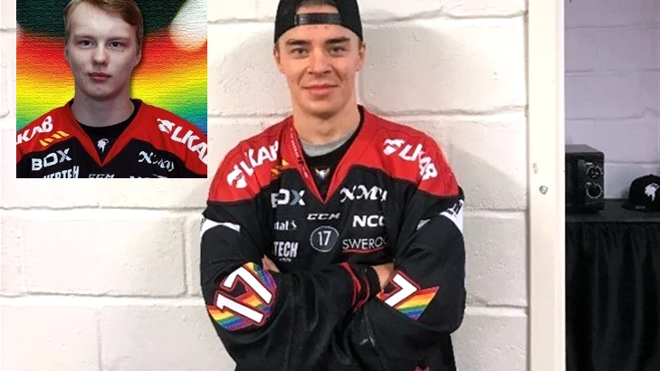 Backarna Kristian Eriksson och Jesper Strandelin (infälld)