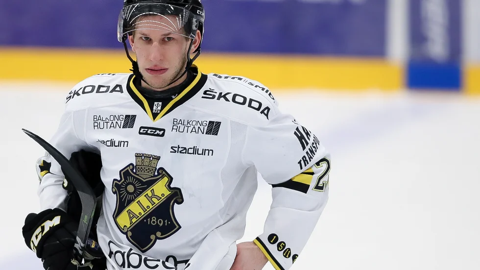 Centern Fredric Weigel är tillbaka i AIK. Arkivbild.