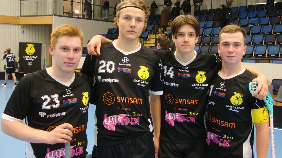 Magnus Ström, Jonatan Manberg, Björn Andersson och Max Granlund gjorde Gamla Stans mål i 6–5-segern mot IBF Dalen.