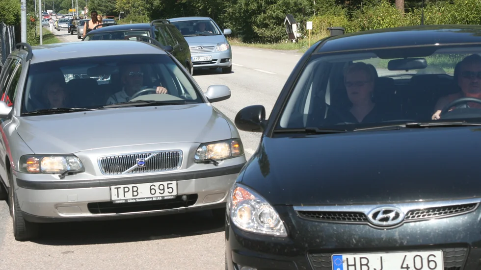 Polisen varnar bilägare för att placera nycklarna nära entrédörren eller fönster. Bilden är tagen tidigare, i ett annat sammanhang.