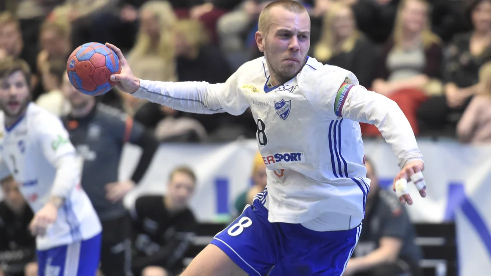 IFK Nyköpings försvarsgeneral Christopher Wålinder är redo att ta sig an Skuru i samband med säsongens andra handbollsfredag. 