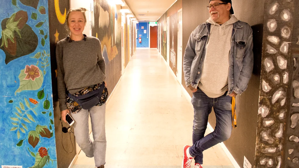Linda Gustafsson och Nicklas Jonsson är verksamhetsutvecklare på Sensus respektive Studiefrämjandet. Nu ska de tillsammans med tre andra studieförbund gjuta nytt liv i verksamheten på Inferno.
