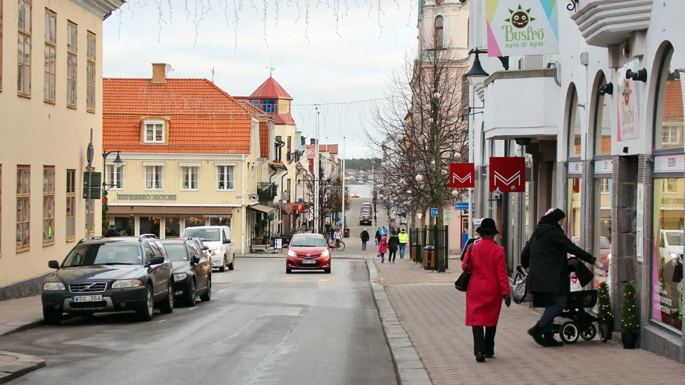 Det har inte bara varit mörkt för handeln under coronapandemin. Busfrö är en av de lokala butikerna som det går bra för.