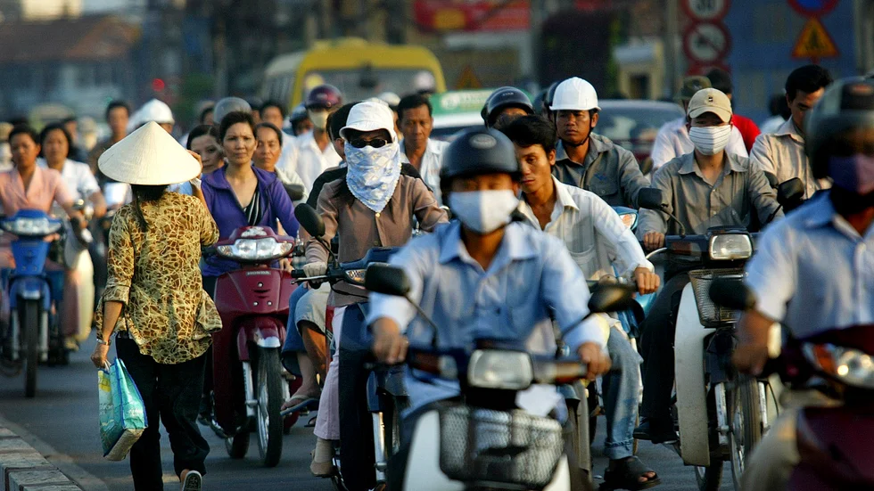 Trafiken i Ho Chi Minh-staden flyter utan regleringar, skriver Krister Ripstrand.