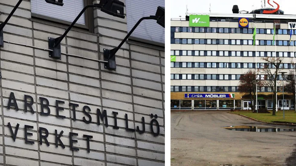 En anställd på ett vårdföretag promenerade i Skäggetorp i sällskap med en klient när någon kastade ut en så kallad banger från en bil. 