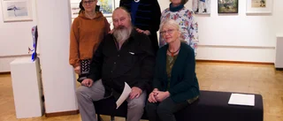 Medlemmar i Kalix Konstförening ställer ut