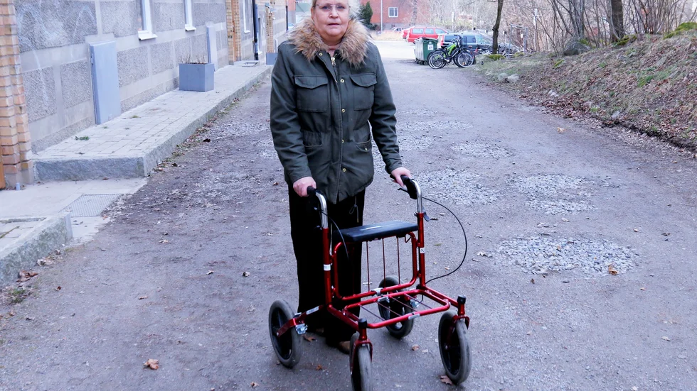 "Jag vet inte om jag ska tordas åka färdtjänst någon mer gång", säger Britt-Louise Backlund.
