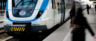 Brand orsakade förseningar för tågpendlare