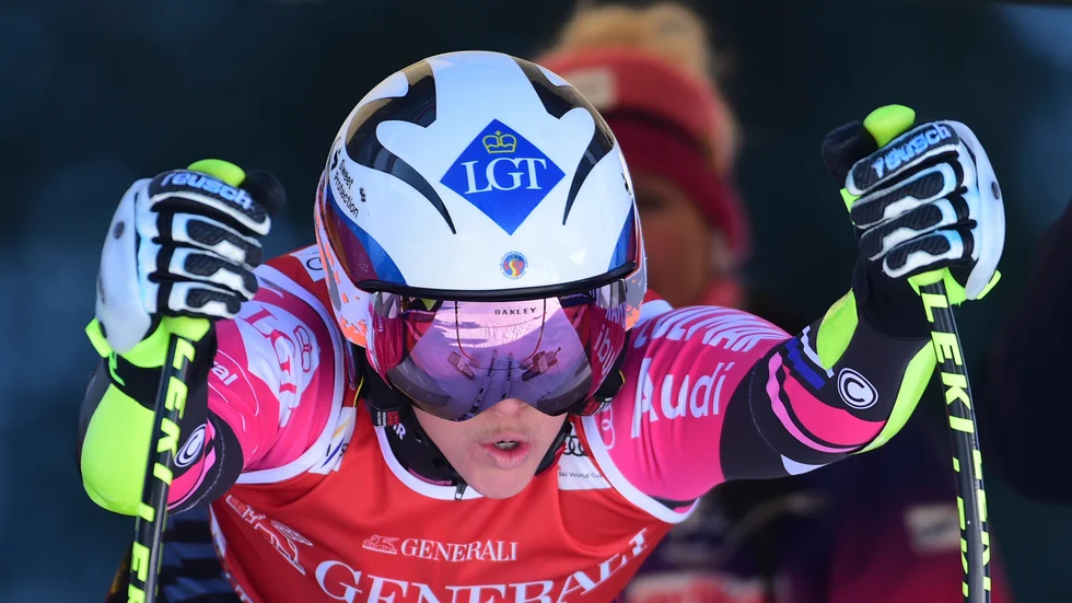 Tina Weirather lägger av och stakar ut en framtid utanför de alpina världscuppisterna. Arkivbild.