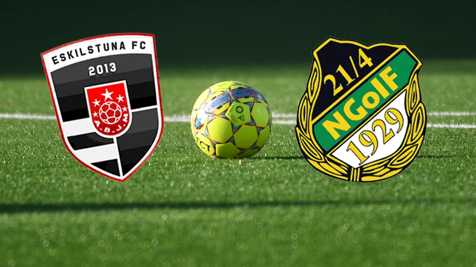 Träningsmatchen mellan Eskilstuna FC och Näshulta Goif ställdes in på grund av för mycket pengar i omlopp hos spelbolagen.