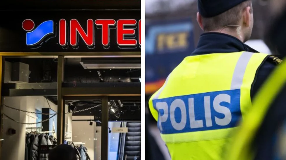 Den 39-årige mannen stal en tröja på Intersport. 