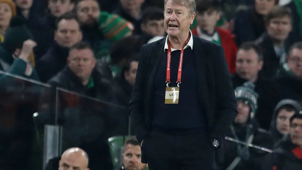 Åge Hareide har gjort sitt som förbundskapten i Danmark. Arkivbild.