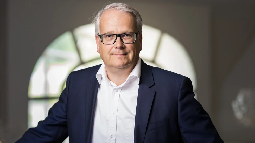 Magnus Ohlsson, vd för Cementa AB. 