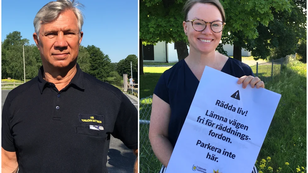 Nu tas krafttag mot felparkeringar i Storvad. Bilar riskerar att hindra räddningsfordon från att komma fram till olyckor på badplatsen. 