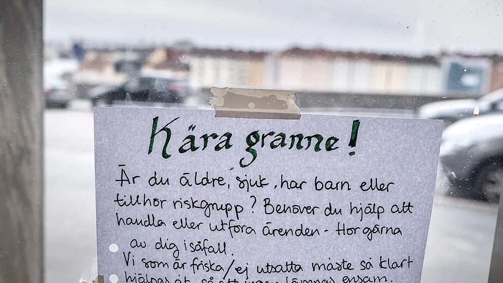 Nu hjälper vi varandra.