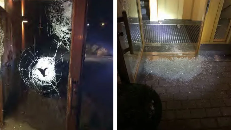 En 38-årig man döms för skadegörelse. 