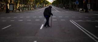 Lägsta dödssiffran på en månad i Spanien