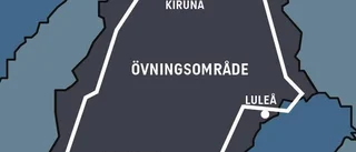 Varnar för kraftiga smällar under flygövning