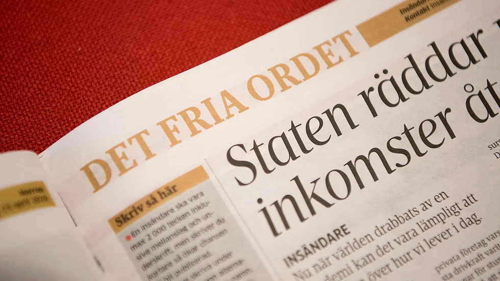 Det fria ordet i Norran.