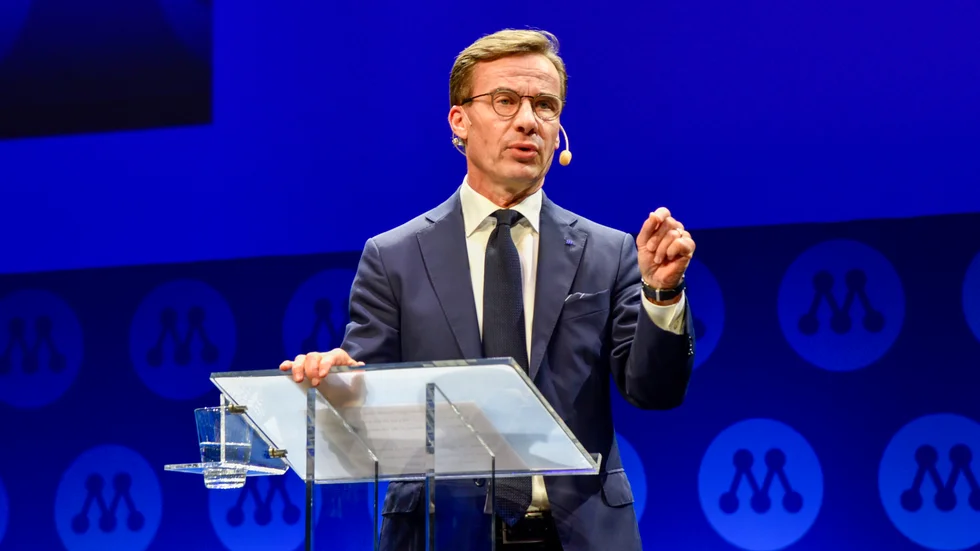 Moderaternas partiledare Ulf Kristersson.