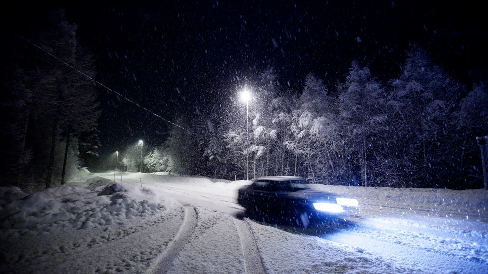 Nu är det meteorologisk vinter i nästan hela länet.
