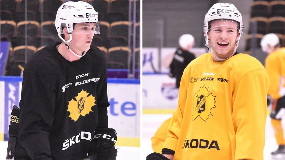 Filip Berglund får stort förtroende i AIK samtidigt som Rickard Hugg är nöjd med sitt spel den senaste tiden. 