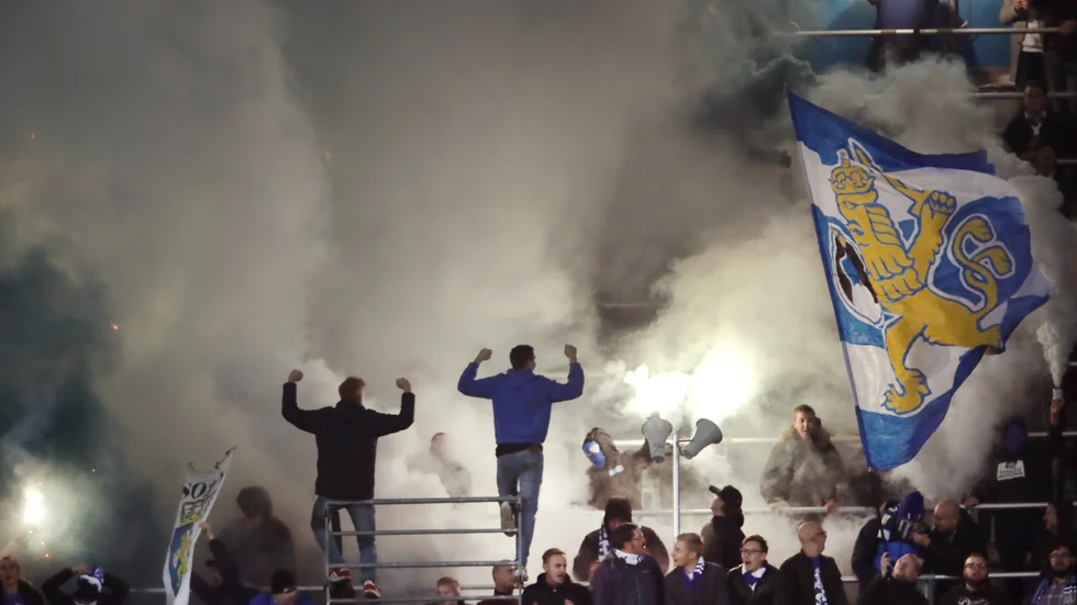 Det blir en allsvensk start utan supportar. Arkivbild.