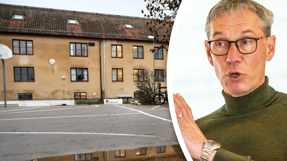 Stefan Nypelius (C), barn- och utbildningsnämndens ordförande, menar att det är viktigt med ett nybygge och inte bara provisoriska lösningar för att skolan ska fungera.