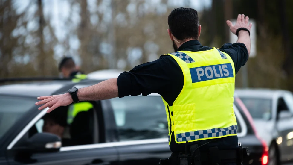 Vid förarkontrollen fattade polisen misstanke om att personen som körde bilen var påverkad. Bilden är en genrebild.