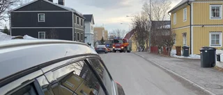 Trafikolycka med två bilar i Kiruna