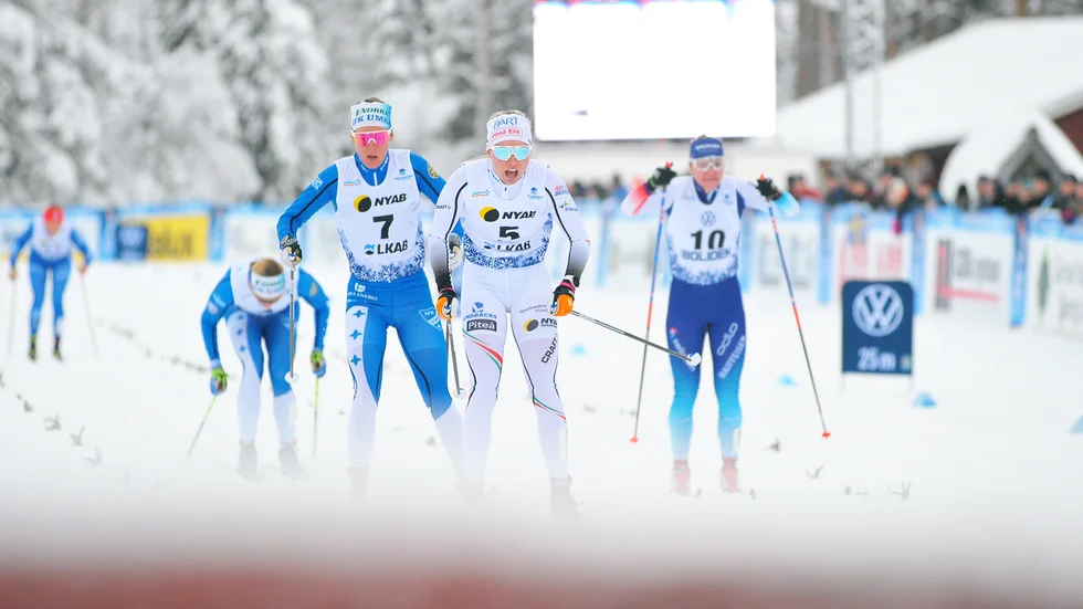 Emma Ribom får åka till Falun nästa helg i stället för Gällivare den här helgen.