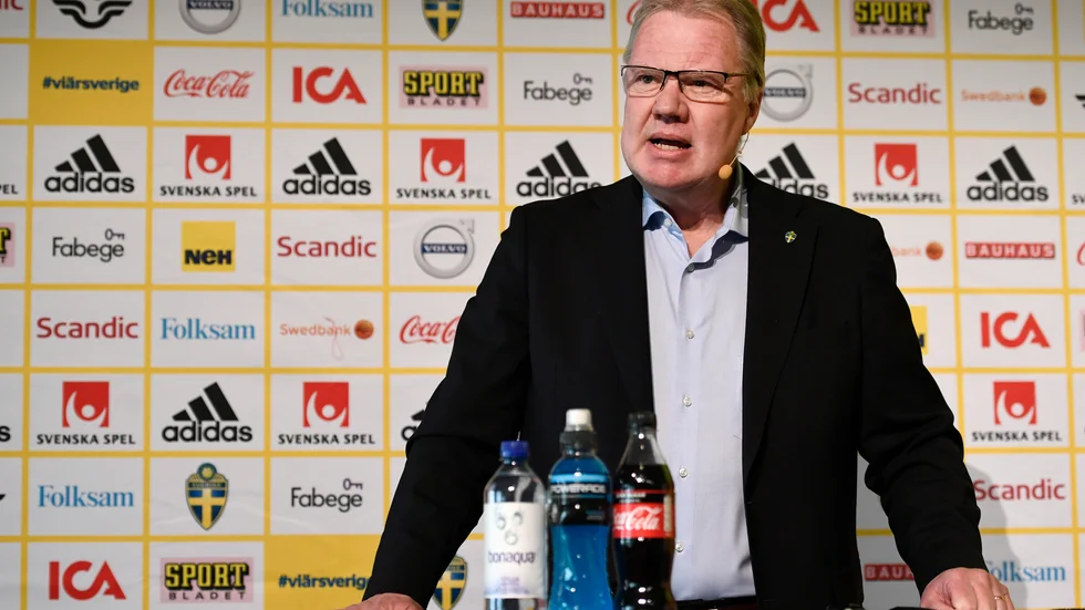 Karl-Erik Nilsson, ordförande i Svenska fotbollförbundet. Arkivbild.