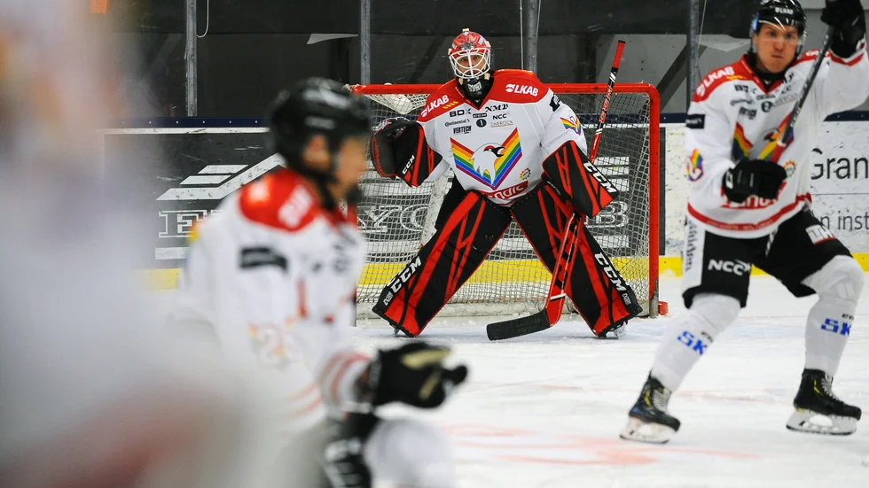 Kiruna iF-målvakten Jesper Eriksson slutar med hockeyn. 