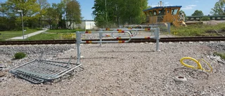 Då ska järnvägsövergången i Gamleby bli klar