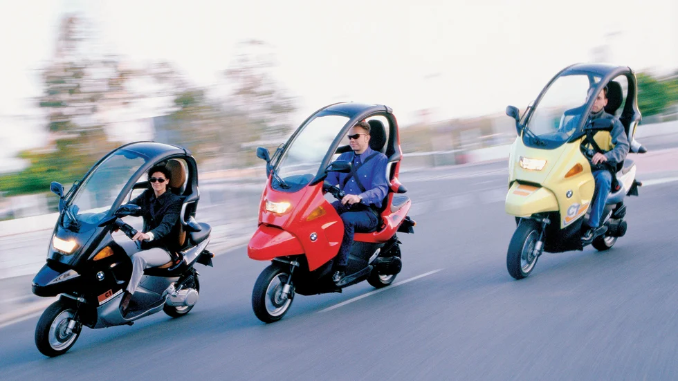 BMW C1 var en stadshoj med hög säkerhet som ambition.