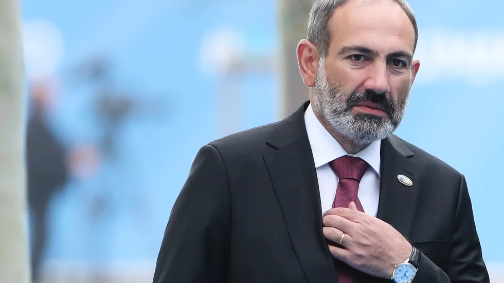 Armeniens premiärminister Nikol Pasjinian. Arkivbild.