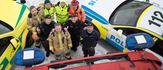 Piteås blåljuspersonal firar 112-dag