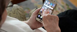 Äldre kvinna fick märkligt sms